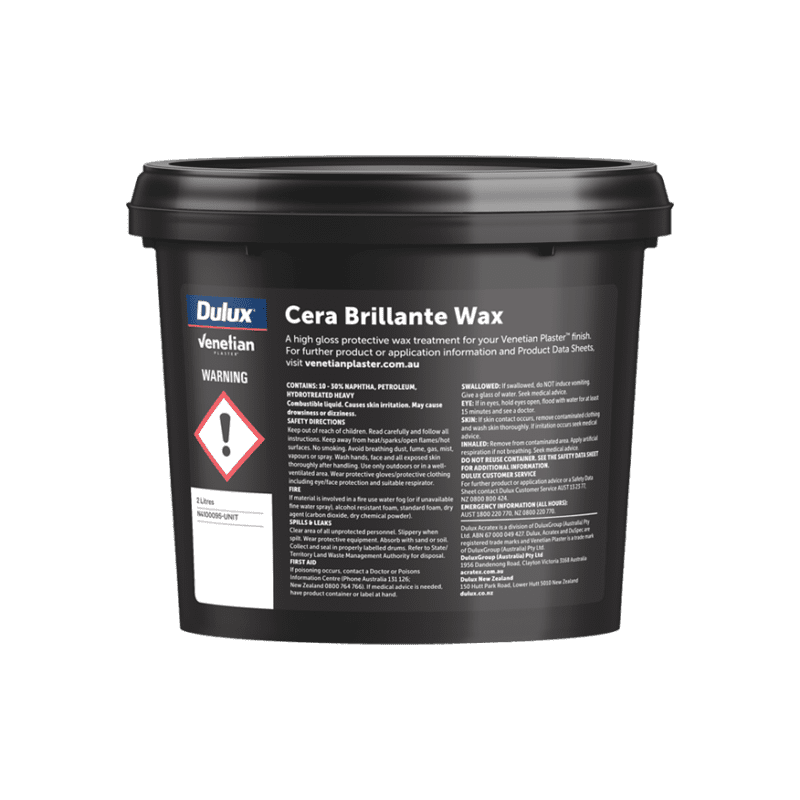Venetian Plaster Cera Brilliante Wax