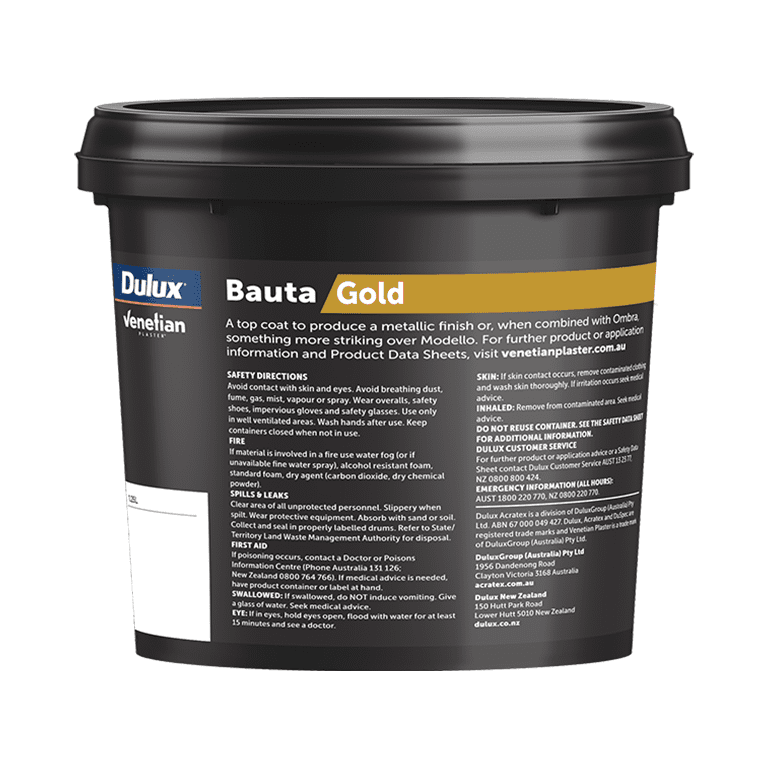 Venetian Plaster Bauta Gold